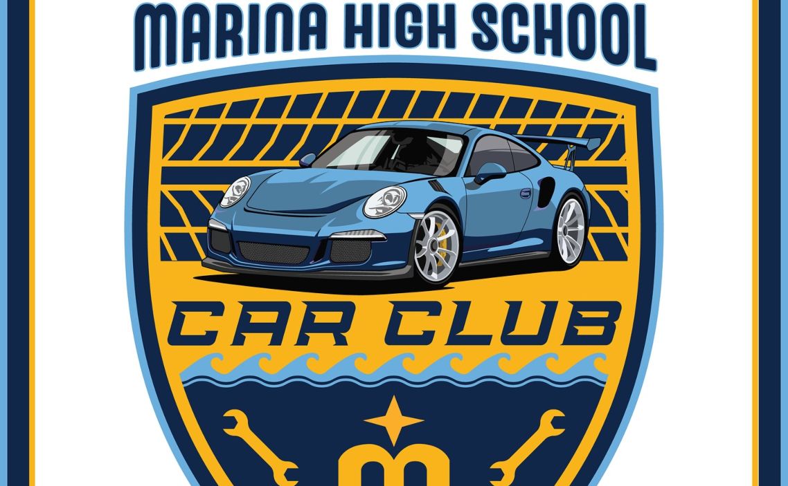 Marina High School Car Club Logo