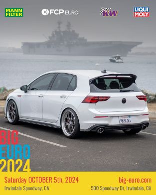 Big SoCal Euro Car Show flyer 2024