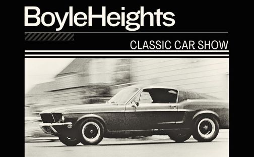 Boyle Heights Classic Car Show partial flyer 2024