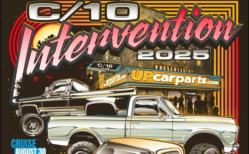 C/10 Intervention Car Show partial flyer 2025