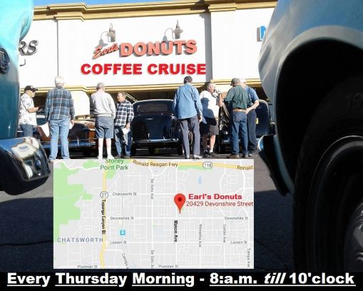 Chatsworth Cars And Coffee flyer 2024