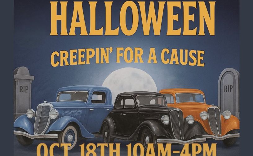 Creepin' For A Cause Car Show partial flyer 2025