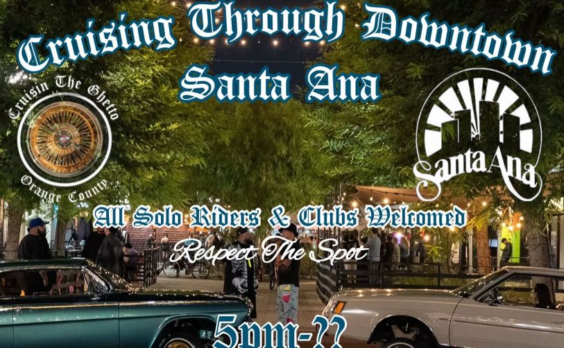 Cruising Downtown Santa Ana partial flyer 2025