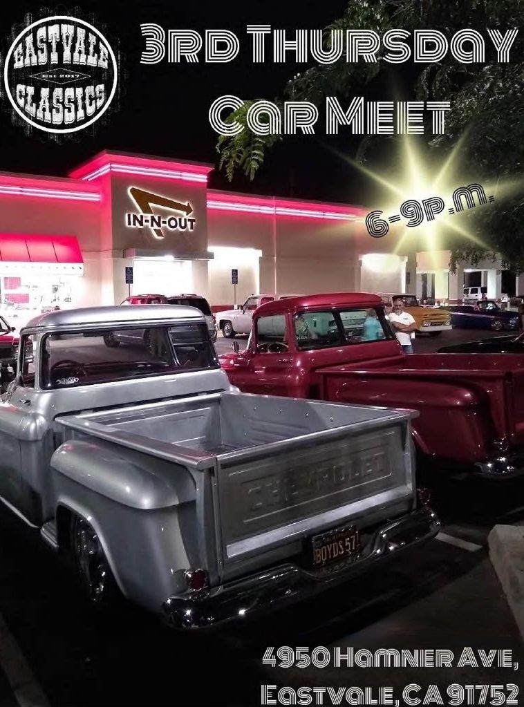 Eastvale Classics Car Meet flyer 2024