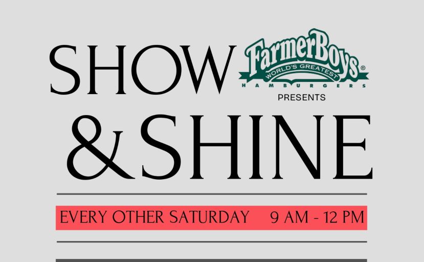 Farmer Boys Show And Shine partial flyer 2025
