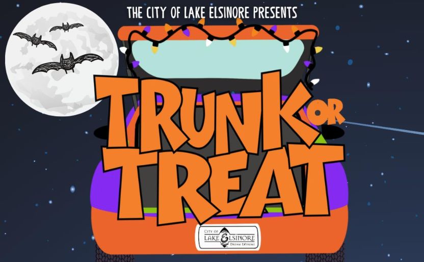 Lake Elsinore Trunk Or Treat Car Meet partial flyer 2025