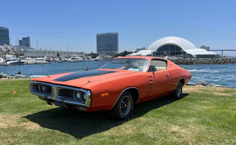 Mopar Car Club of San Diego facebook pic - muscle car by the shore