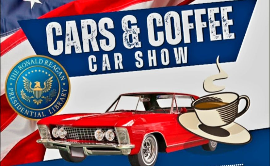 Reagan Library Cars And Coffee partial flyer 2025