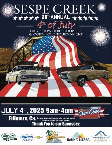 Photo of Sespe Creek Fourth of July Car Show Event