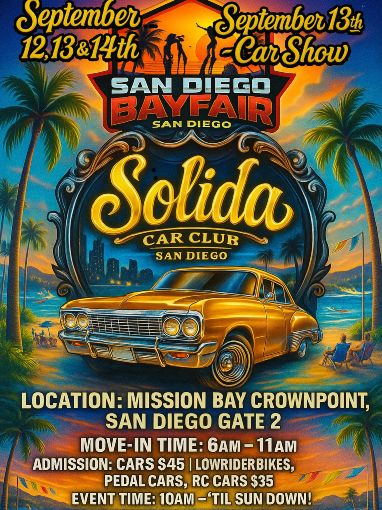 Solida Car Show flyer 2025
