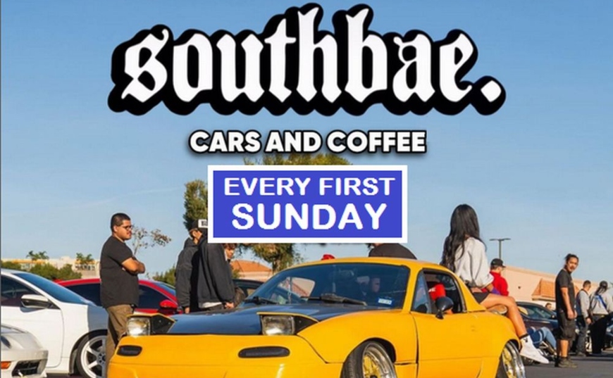 Southbae Cars And Coffee partial flyer